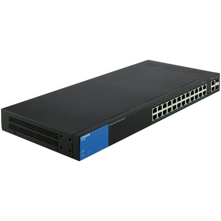 Linksys - Business 26-Port Gigabit PoE+ Smart Switch