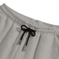 thumbnail image 5 of Qiyinn Men's Casual Shorts Cotton Drawstring Waffle Summer Beach Shorts Elastic Waist Lounge SweatShorts with Pockets, 5 of 6