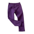 thumbnail image 2 of Godderr Kids Baby Boys Girls Leggings 6M-10Y Unisex Kids Bottoms Slim Fit Elastic Pants Toddler Cotton Stretch Pants Solid Color Trousers Fall Underpants, 2 of 8
