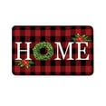 thumbnail image 2 of PRETXORVE Christmas Decorations, Christmas Decor, Christmas Doormat Home Entrance Door Mat Christmas Decoration Doormat Wear- Care Bedroom Floor Mat, 2 of 6