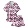 thumbnail image 5 of MIASHUI Pyjama Boutonné 2 Pcs Garçon Fille Imprimé de Pâques pour Enfants, Rose, 2-3 Ans, 5 of 5