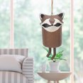 thumbnail image 4 of Rustic Animal Wind Chimes, Garden Wind Chimes Hanging Resin  For Yards D Red Panda, 4 of 8