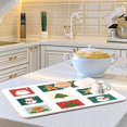 thumbnail image 2 of Iauyy Dish Drying Mat for Kitchen Counter, Super Absorbent & Hanging 16x18 / 18x24 Inch (S/M) Theme Sticker Set, 2 of 8