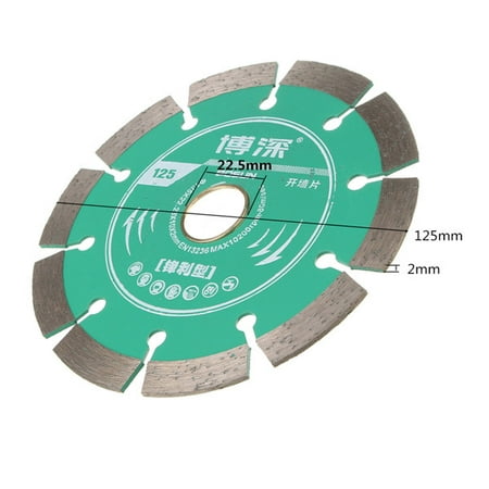 1Pcs 5'' Diamond Circular Saw Blade dremelaccessorie Cutting Disc Wheel 125mm Concrete Marble (Best Saw For Cutting Stone)