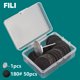 thumbnail image 1 of 25 MM 50 Uds papel de lija reemplazable con Kit de disco de pedicura para eliminación de callos de cutículas escofina para pies limas de papel de lija herramienta de pedicura, 1 of 5