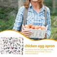 thumbnail image 6 of Egg Gathering Apron With Multiple Pockets For Farm And Gardening Made Of Durable Cloth With Adjustable Straps, 6 of 8