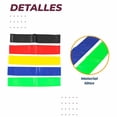 thumbnail image 4 of Bandas Elásticas De Resistencia Kit 5 Unidades Ejercicios, 4 of 6