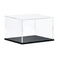 thumbnail image 1 of Unique Bargains Clear Display Case Acrylic Box, Assemble Transparent Box Dustproof Showcase 40x20x25cm for Collectibles, Craft, 1 of 6