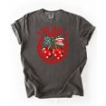 thumbnail image 4 of Trendy America Shirt for Women & Teens Patriotic Stars and Stripes Cherry Bow Tee Pepper Shirt Adult Medium, 4 of 4