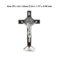thumbnail image 2 of Crucifix Statue Cross Figurine Chaple Home Wall Decor Ornament, 2 of 7