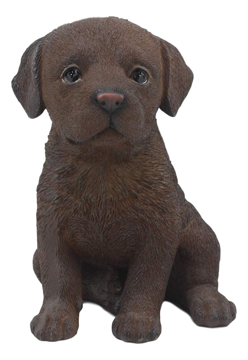 Ebros Gift Realist Look Labrador Puppy Standing Resin Figurine Statue 