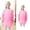 a-Pink, variant on Kids Art Smock Artist Apron For Painting Long Sleeve White Smock With One Pocket Art Smock For Kids 2-4 Years For Girls