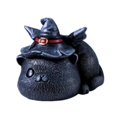 thumbnail image 3 of Estatua de gato de resina, recuerdo para amantes del té, decoración del hogar B, 3 of 9