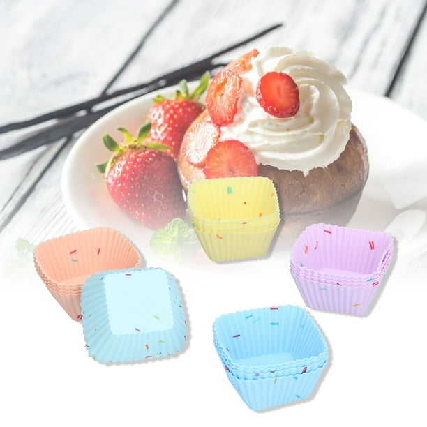 Molde Para Muffins, Molde Para Hornear De Uso Amplio Para El Hogar Para Galletas Para Cocina Para Panadería Para Pasteles Para Tartas De Queso