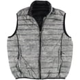 thumbnail image 1 of Hawke & Co. Chaleco acolchado plegable para hombre, gris, grande, 1 of 1