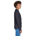 thumbnail image 3 of Devon & Jones D110W Women's Pima Piqué Long Sleeve Polo-Navy-2XL, 3 of 3