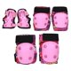 thumbnail image 4 of Padres de y codo engranaje de protección Conjunto de s multifunción Guardias de muñeca para el skate en línea Rollerblading Ciclismo Rosa, 4 of 8