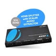 thumbnail image 5 of 1x2 HDMI Splitter: UltraHD 4K 1-In 2-Out With EDID, Downscale, And Audio Extraction (UHDS-102A), 5 of 7
