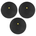thumbnail image 4 of 3Pcs Squash Ball One-Yellow-Dot Low Speed Sports Rubber Balls Professional Player Competition Squash, 4 of 7