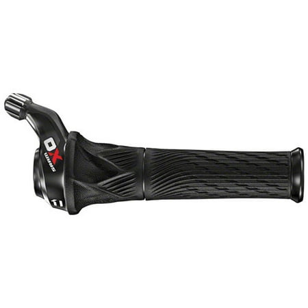 SRAM X01 11-Speed Twist Shifter Black/Red with Left and Right Locking Grips with Cable, Housing Sold Separately