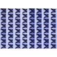 thumbnail image 1 of Ahgly Company Indoor Rectangle Patterned Blue Whale Blue Area Rugs, 2' x 5', 1 of 6