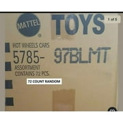 Hot wheels 72 random car case