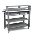 thumbnail image 2 of Homestyles Maho Wood Potting Bench in Gray, 2 of 14