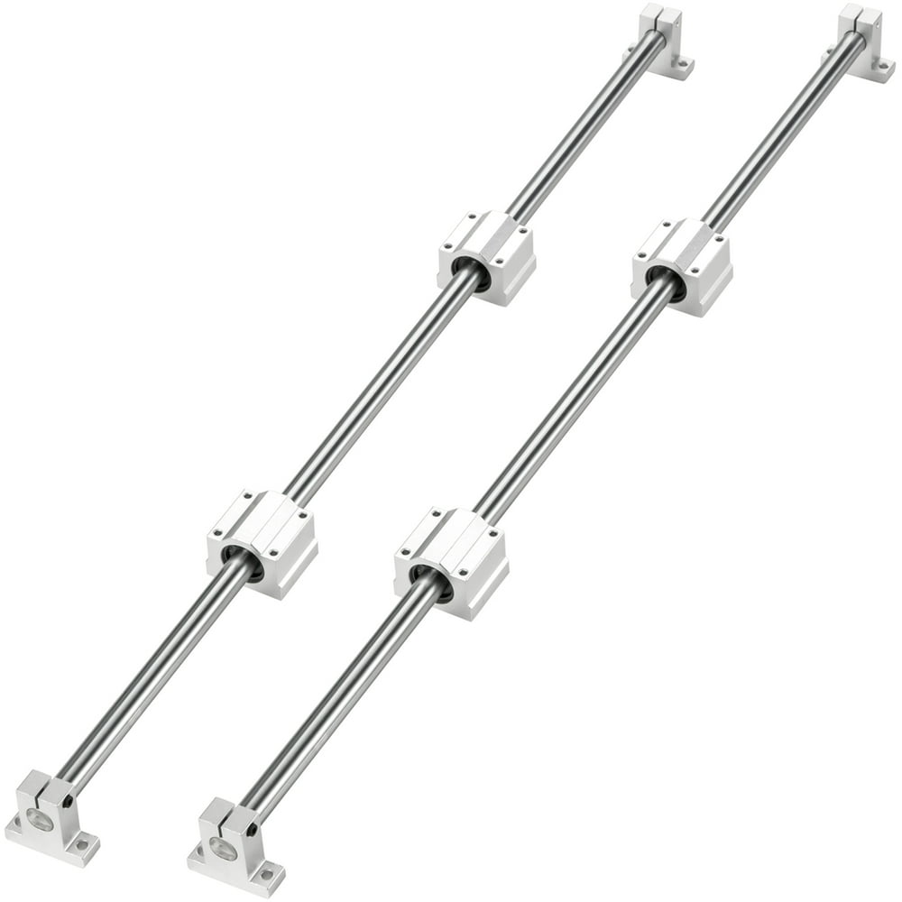 VEVOR Linear Rail Slide 2PCs 16mm x 200mm Linear Bearing Slide Set with