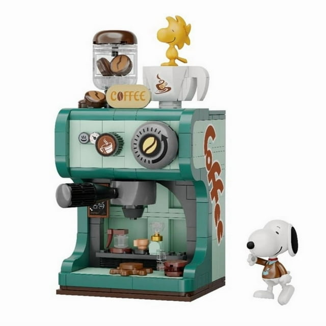 Set de Construcción Pantasyt Snoopy Cafetera Retro Time