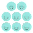 thumbnail image 1 of Kit de parches de anillo en D de acero inoxidable, accesorios para tabla de paddle 3.1" y 8 Pcs y PVC y verde - Adecuado para (Kayak/Balsa/Bote Inflable/Remo/Tabla/Canoa/Tabla de Surf), 1 of 6