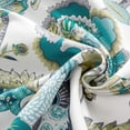 thumbnail image 2 of Cortina DriftAway Layla Floral, color marfil, verde azulado, gris, 132 x 46 cm, 2 of 9