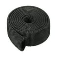 thumbnail image 1 of Unique Bargains 1' ID 3.3FT Nylon Protective Hose Sleeve, Cable Cover Sheath Protection, Black, 1 of 4