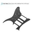 thumbnail image 2 of HSH Electric Guitar Pickguard PVC Anti-scratch Suitable for Ibanez G250 Guitar Replacement Parts Black Pearl 3 Layers, 2 of 7