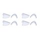 thumbnail image 1 of 4 Pares de Protectores Laterales para Anteojos, Protectores Laterales Transparentes para Anteojos de Seguridad, 1 of 7