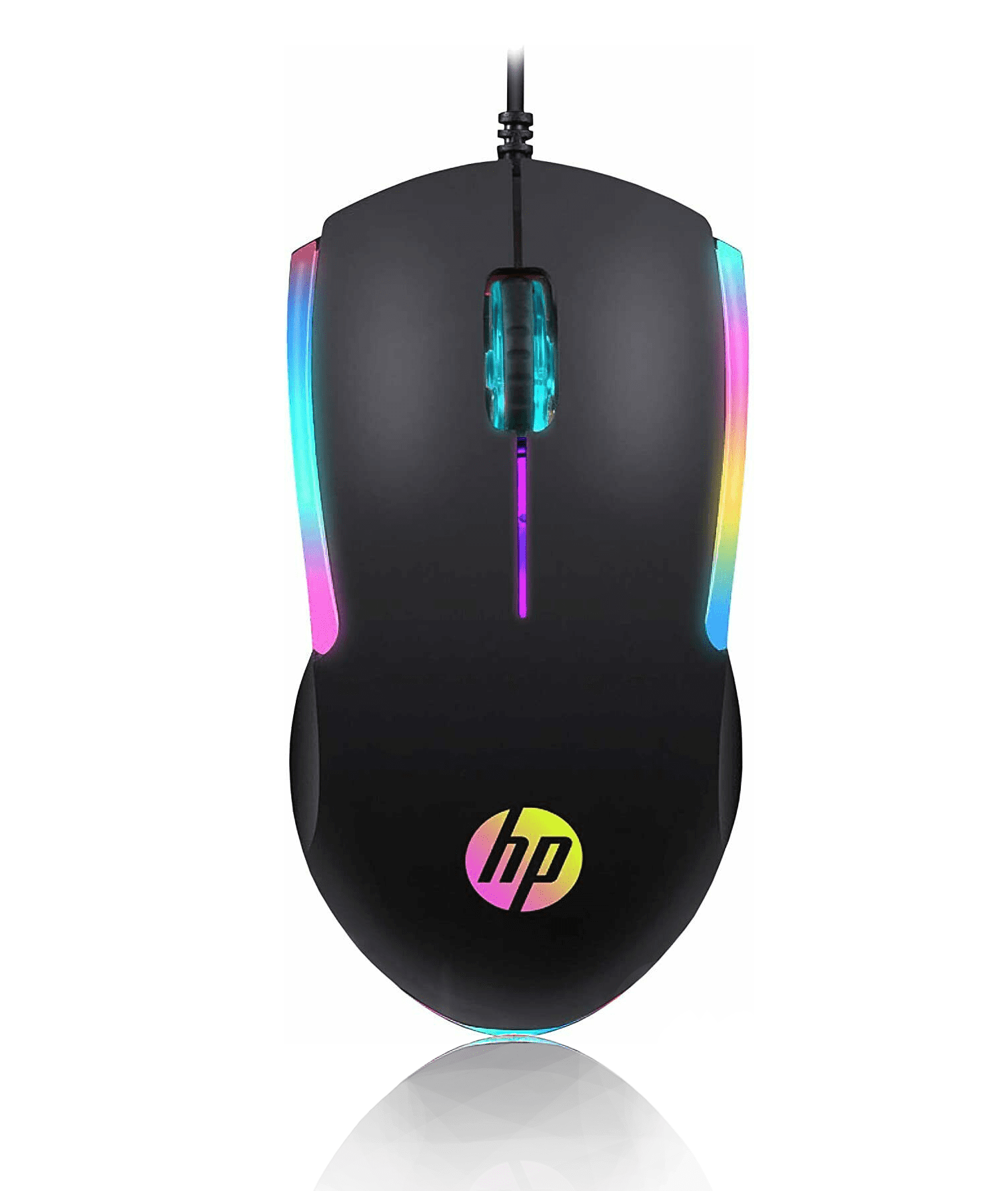 onderzeeër droefheid morgen HP Wired RGB Gaming Mouse with Optical Sensor, 3 Buttons, 7 Color LED for  Computer Notebook Laptop Office PC Home Precese Gaming Mouse - M160 -  Walmart.com