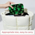 thumbnail image 6 of St. Patrick's Day Velvet Portable Jewelry Box with Removable Compartment - Ultimate Gift for Bracelet and Earring Organization, 6 of 7