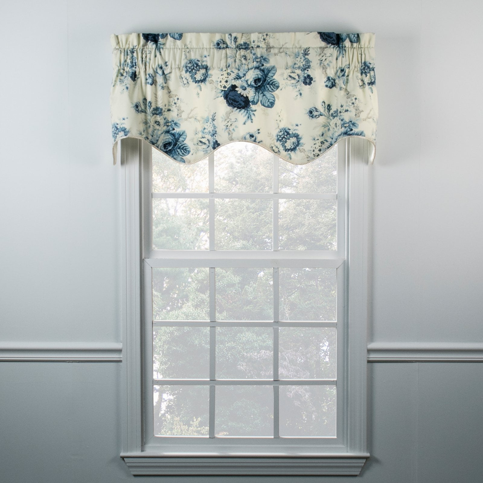 Ellis Curtain Sanctuary Rose Lined Duchass Filler Valance