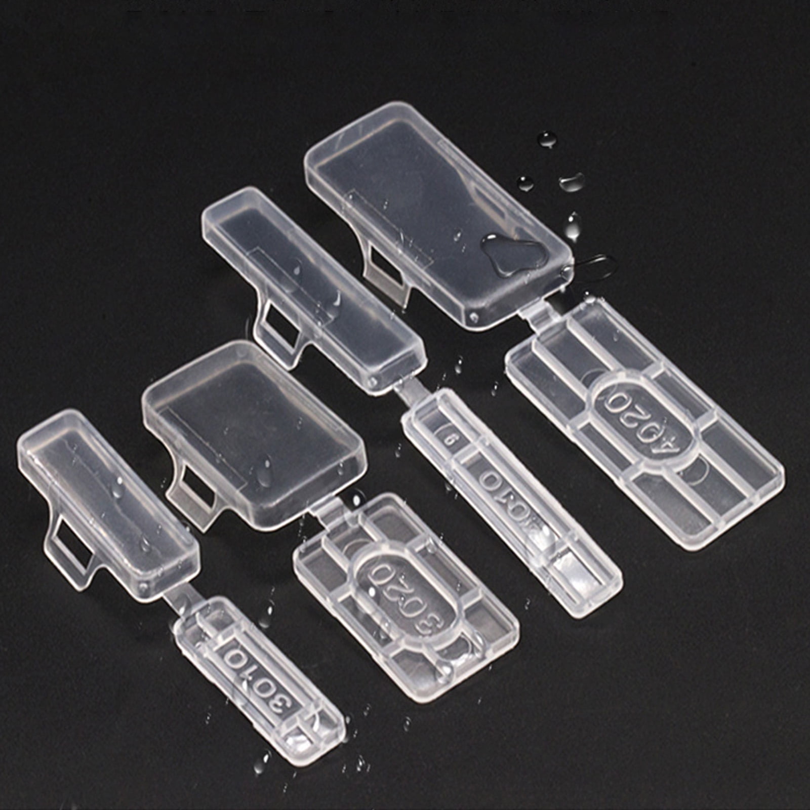 200Pieces Sturdy Cable Managements Waterproof Designs Snapped On Closures Ideal for Electrical Wiring Organization