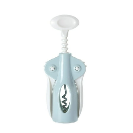 

JWF Mall Bottle Opener Comfortable Grip Non-Slip Reusable Manual Spiral Design Wine Opener Wine Cork Remover Home Supply