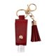 thumbnail image 2 of Hand Holder Keychain 1Pcs Bottle Cover Keychain For Everyday Use Female Male Dark Red ABS With Tassel Design, 2 of 3