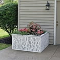thumbnail image 3 of xpanse select vinyl railing 2 ft. h x 4 ft. w sprig screen fence panel, 3 of 6