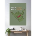 thumbnail image 2 of Goblin Mode: Keep It Classy Poster Wall Art, Modern Wall Decor, 24x36 UNFRAMED, 2 of 3