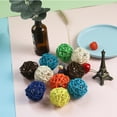 thumbnail image 2 of Cat Ball Toy Hollow out Rattan Built-in Bell Cat Interactive Toy Cat Play Toy, 2 of 5