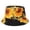 Black, variant on Bucket Hats for Women and Men Printing Double-sided Wearing Travel Foldable Basin Hat Casual Headwear White