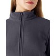 thumbnail image 5 of SMZ Women's Lightweight Warm Zip Up Long-Sleeve Soft Polar Fleece Jacket for Fall Winter, 5 of 6