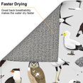 thumbnail image 6 of Naloa Animal Bird Dish Drying Mat for Kitchen Counter, Heat Resistant Drainer Mats, Absorbent Draining Mat,Dish Rack Pad,16"x18", 6 of 8