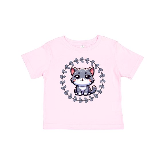 Inktastic Gray Tabby Cat Kitten Girls Baby T-Shirt