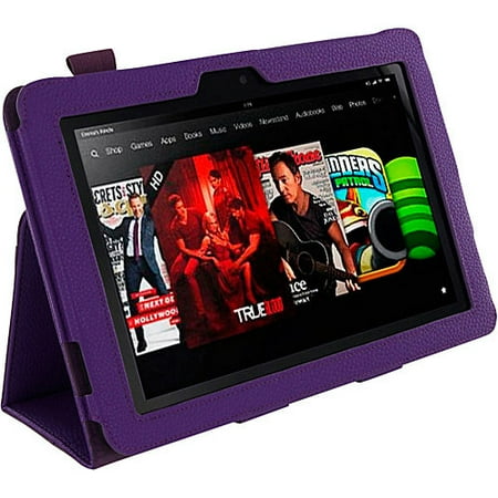 Roocase RC-FIRE-HD8. 9-STA-PR Amazon Kindle Fire HD 8. 9 Dual-station Case, Purple