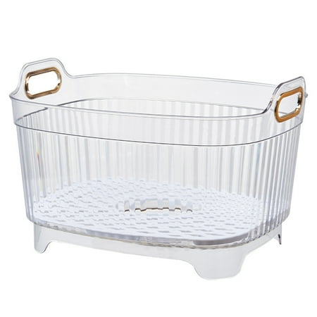 

Kiplyki Cyber Deals Household Kitchen Vegetable Washing Basket Drainage Box Regulable Filter With Handle Washing Vegetable Washing Fruit Basket With Drainage Hole Drainage Basket