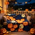 thumbnail image 2 of YingYouFu Halloween Printed Flannel Throw Blanket, Soft Warm Lightweight Nap Blanket Cozy Cover, Decorative Blanket for Sofa Bed Office Bedroom Camping Home Daily Use, 2 of 9